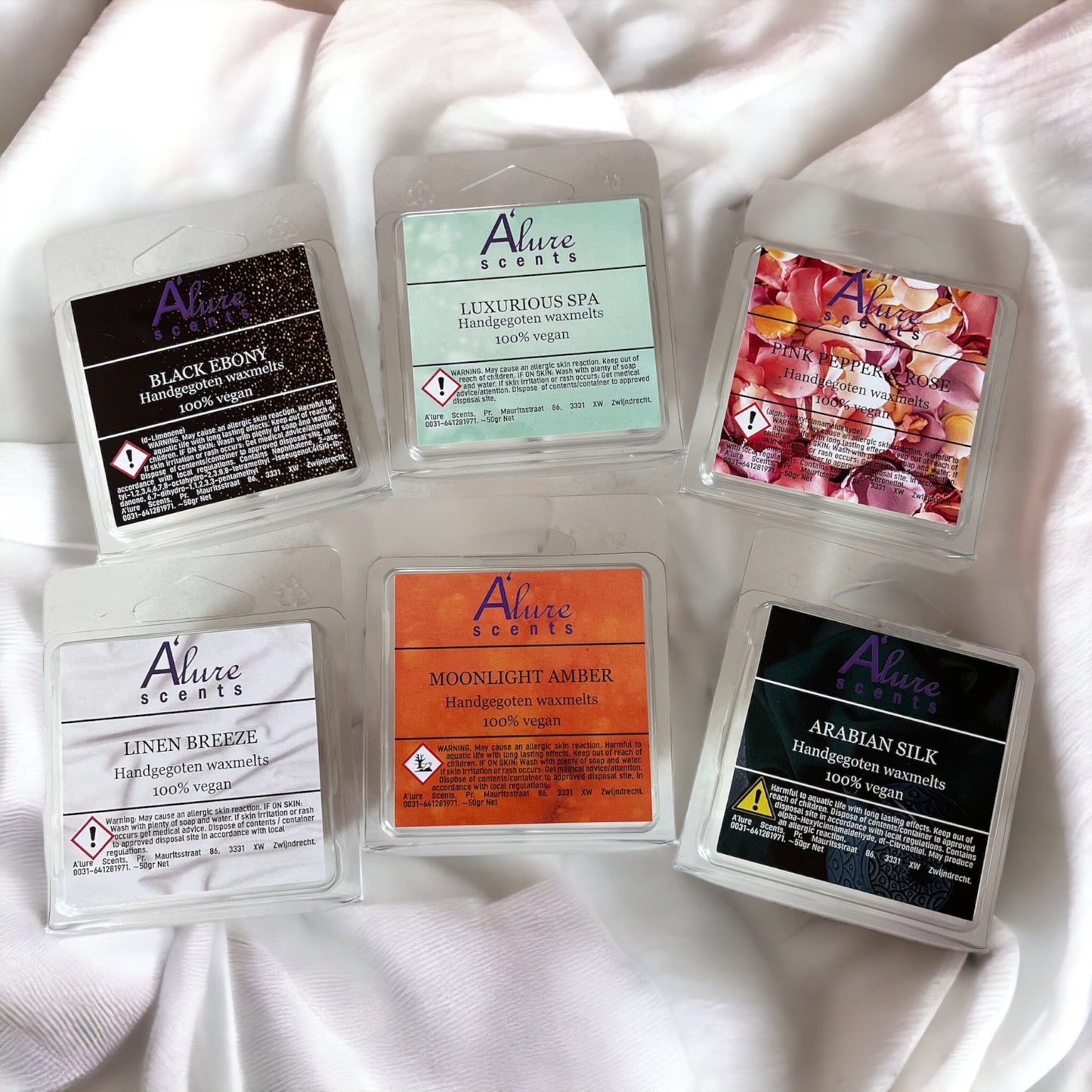 Giftbox waxmelts 'Urban collection'